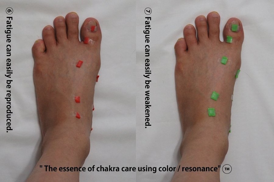 U^Fg`ÑPA̒mŁAewْ̋Ɖ]ɂ߂Ă݂܂Btry strengthening the rotation around this thumb with the essence of chakra care using color